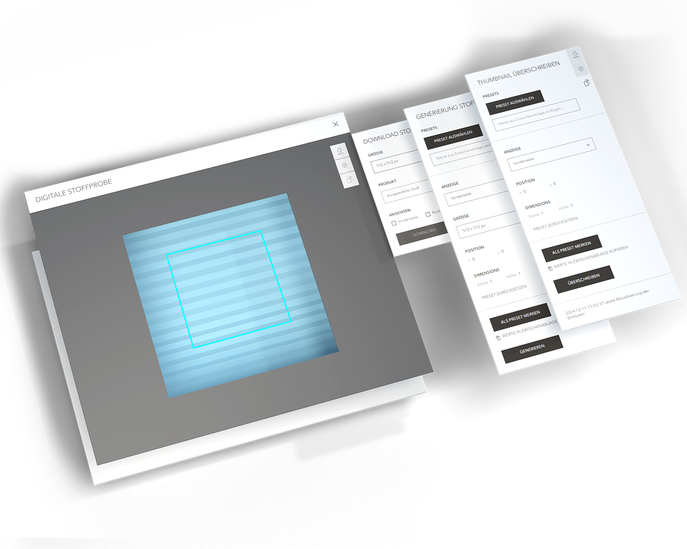 stoffkatalog webgl stoffprobe anpassen intern kadeco