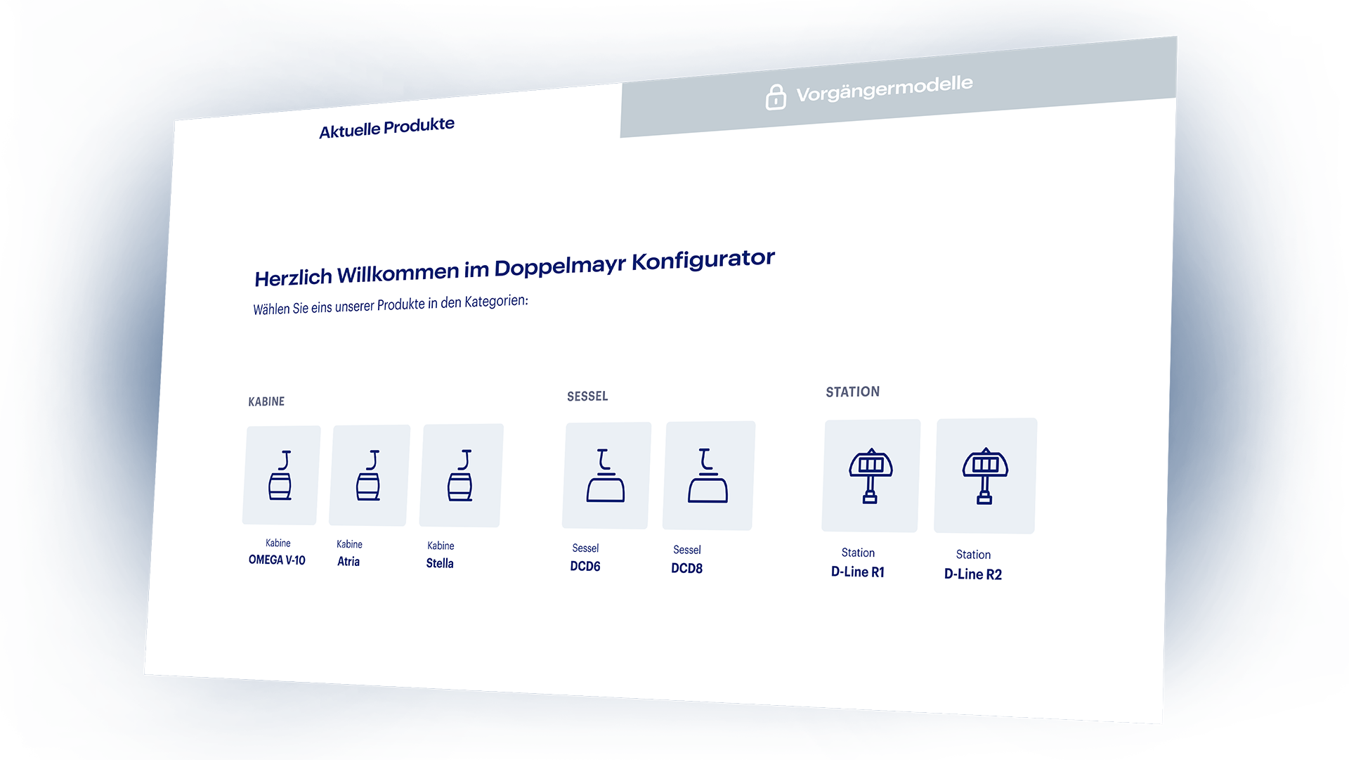 konfigurator webgl welcome product portfolio doppelmayr ropeway