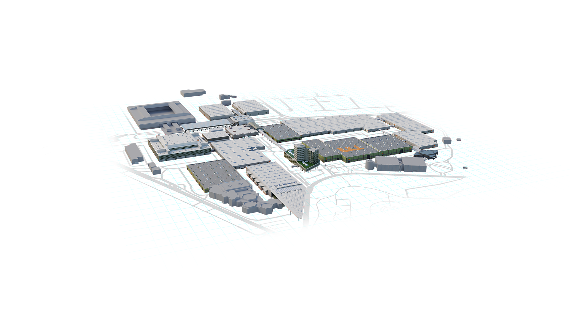 konfigurator webgl nach innen messe duesseldorf gelaendeplan