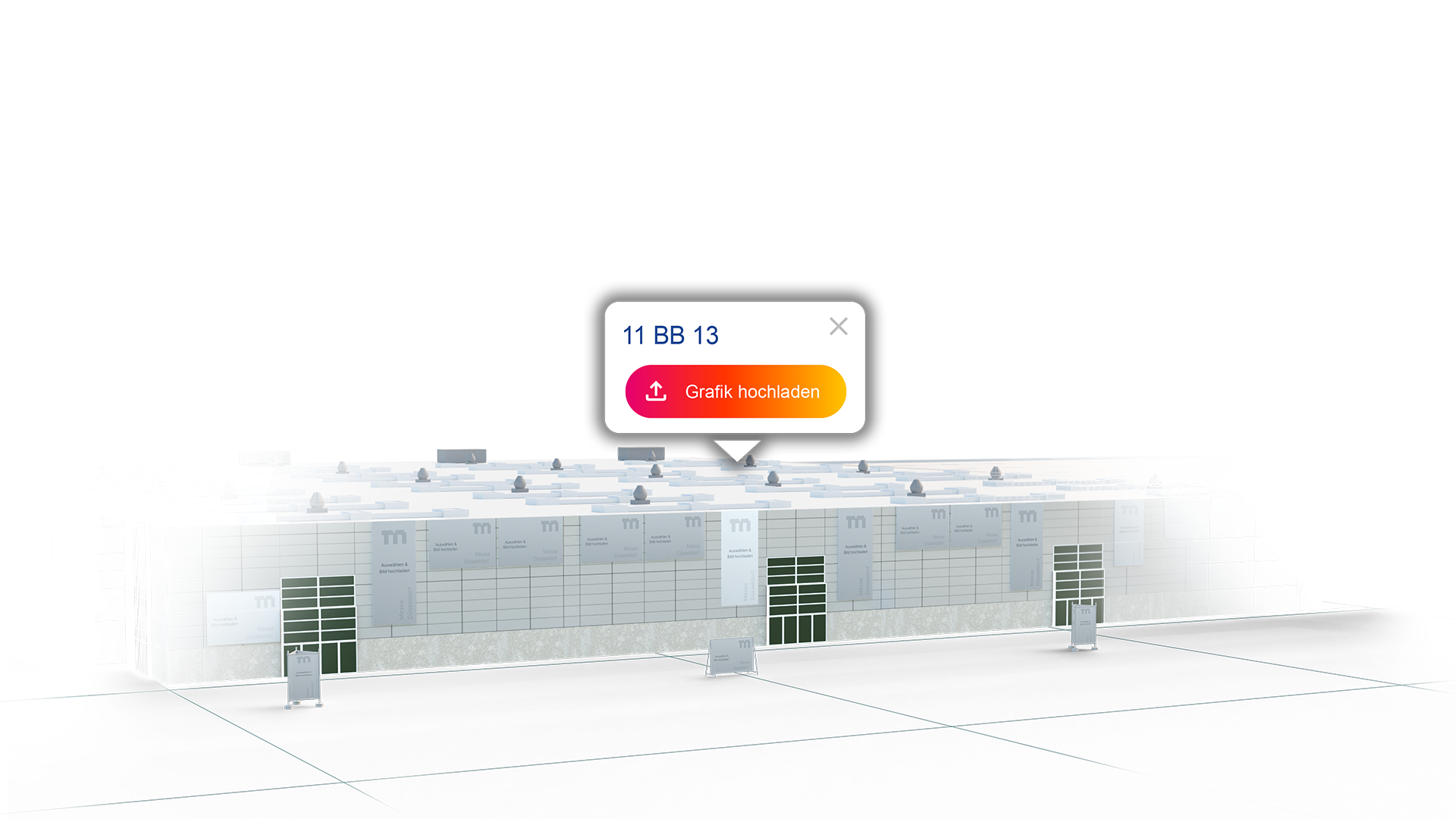 konfigurator webgl explorativ messe duesseldorf werbeflaechen