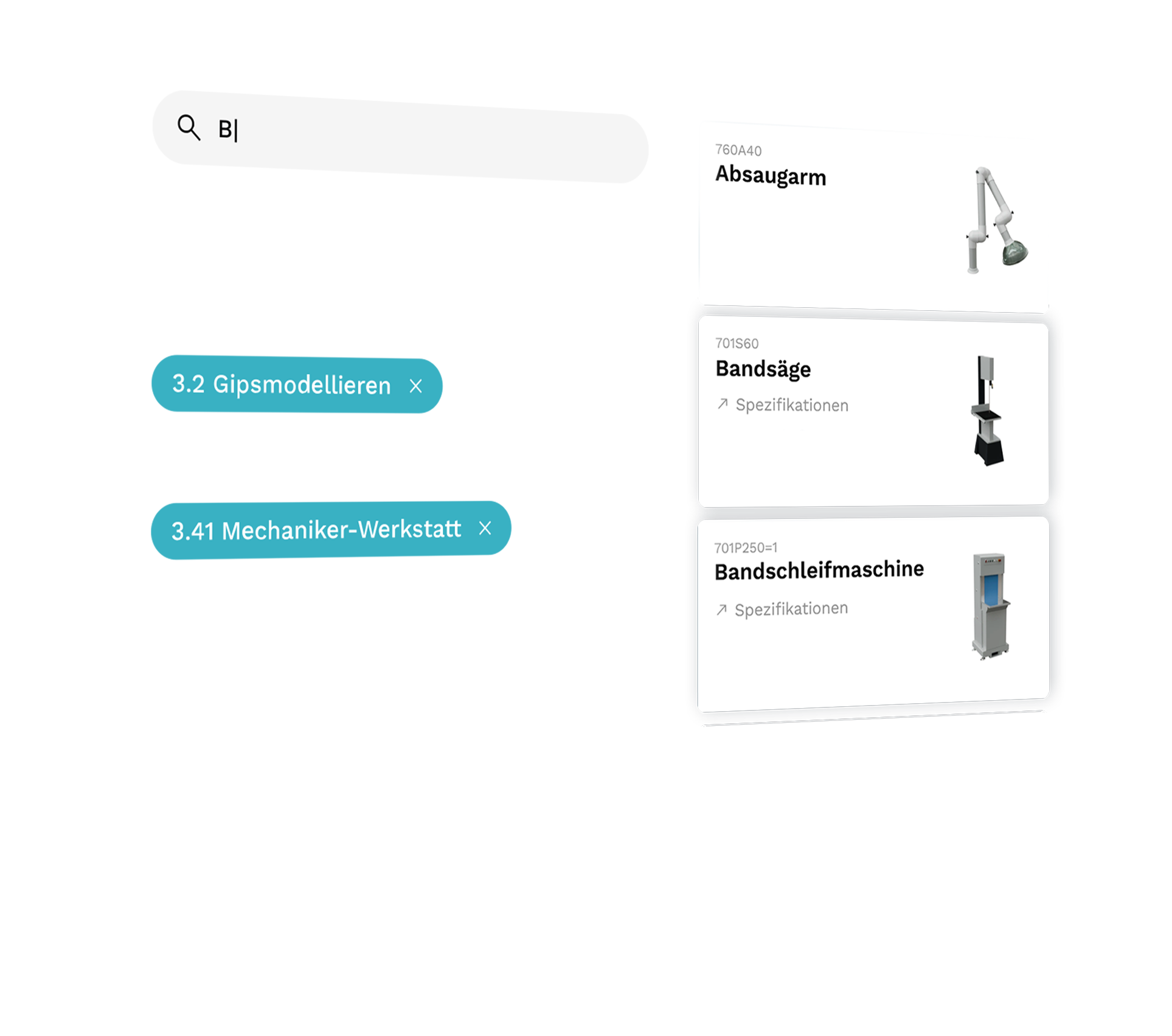 webgl planungstool filter suche ottobock