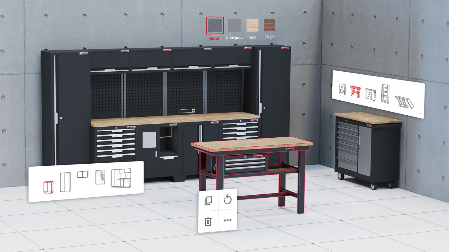 Powerplustools 3D Werkstattplaner [redPlant Realtime Studio]