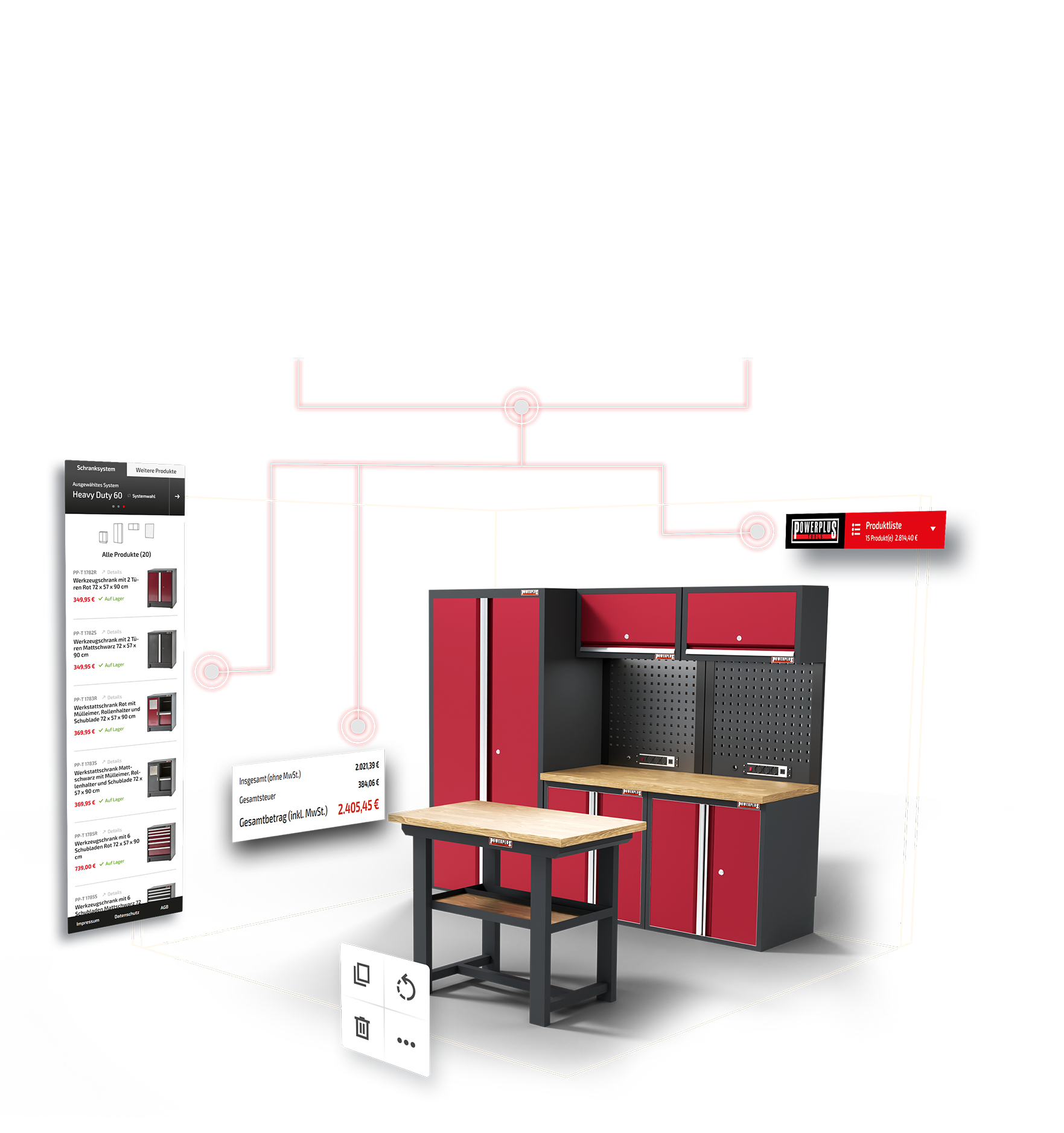 webgl planungstool onlineshop niederlande deutschland powerplustools