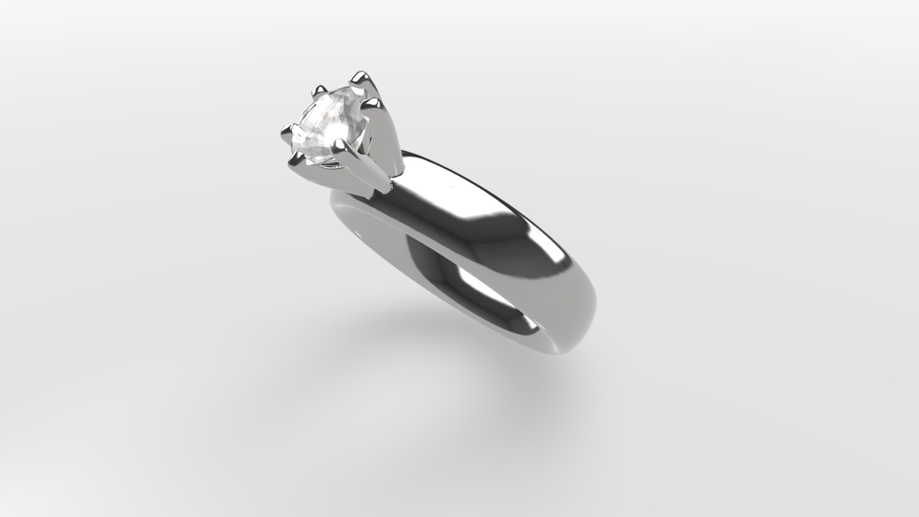 gemkit webgl configurator platin silver ring with diamond