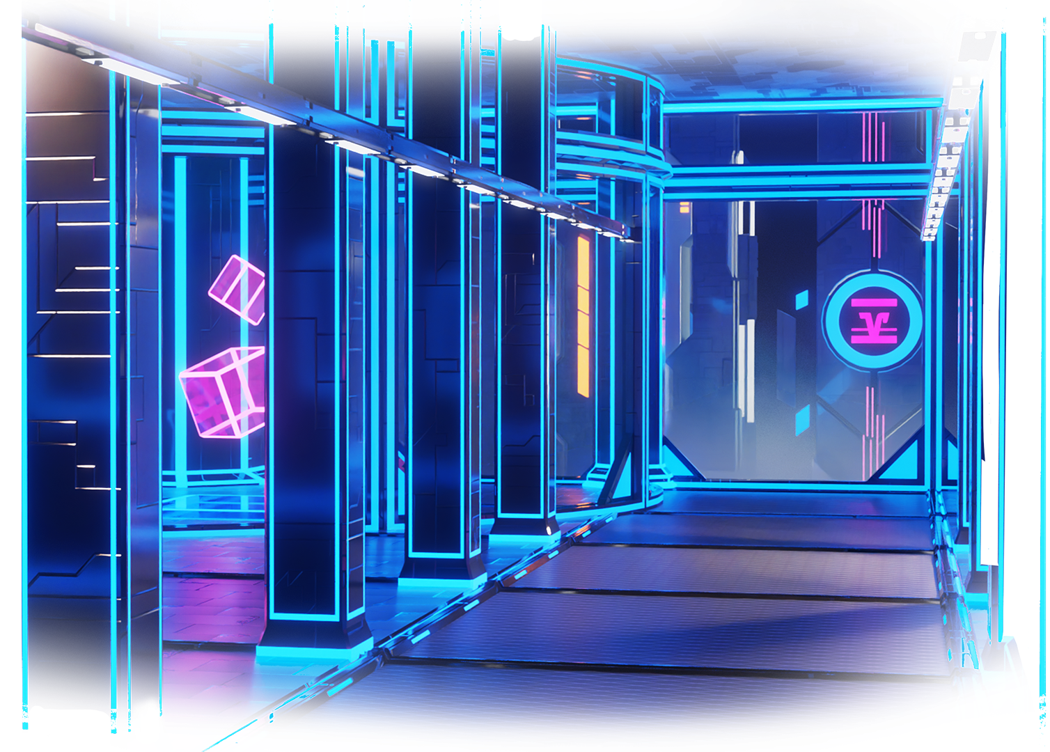 unity virtualreality tron cyberpunk verbundvolksbank